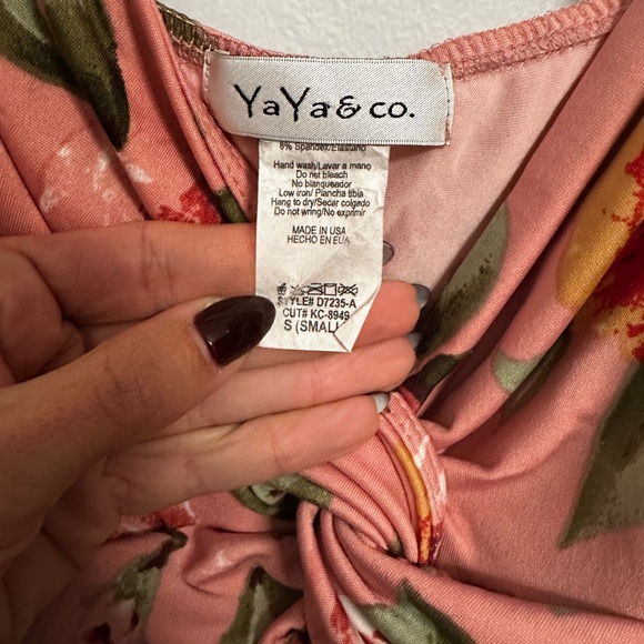 Yaya & Co Long Floral Dress - Picture 5 of 6